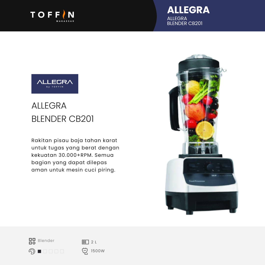 Allegra Blender CB201