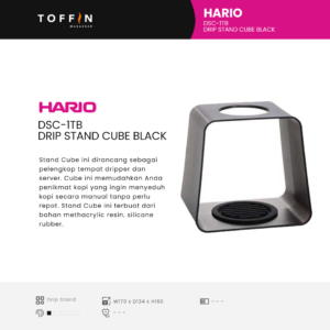 DSC-1TB Drip Stand Cube Black