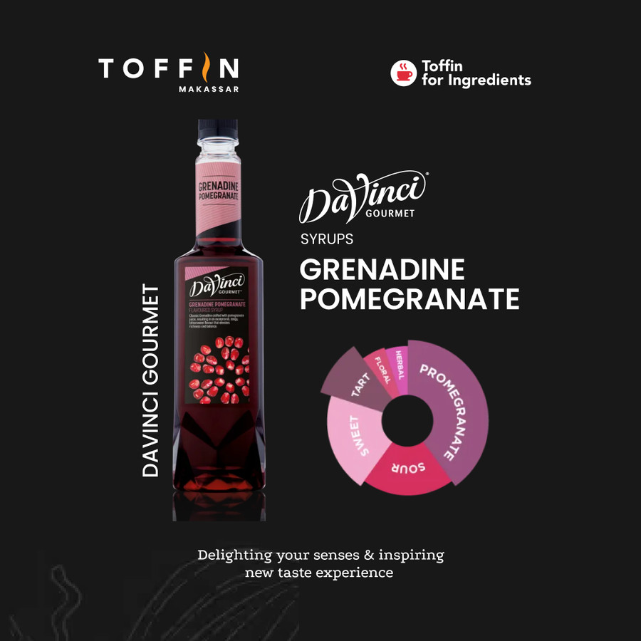 Davinci Syrup Grenadine Pomegranate